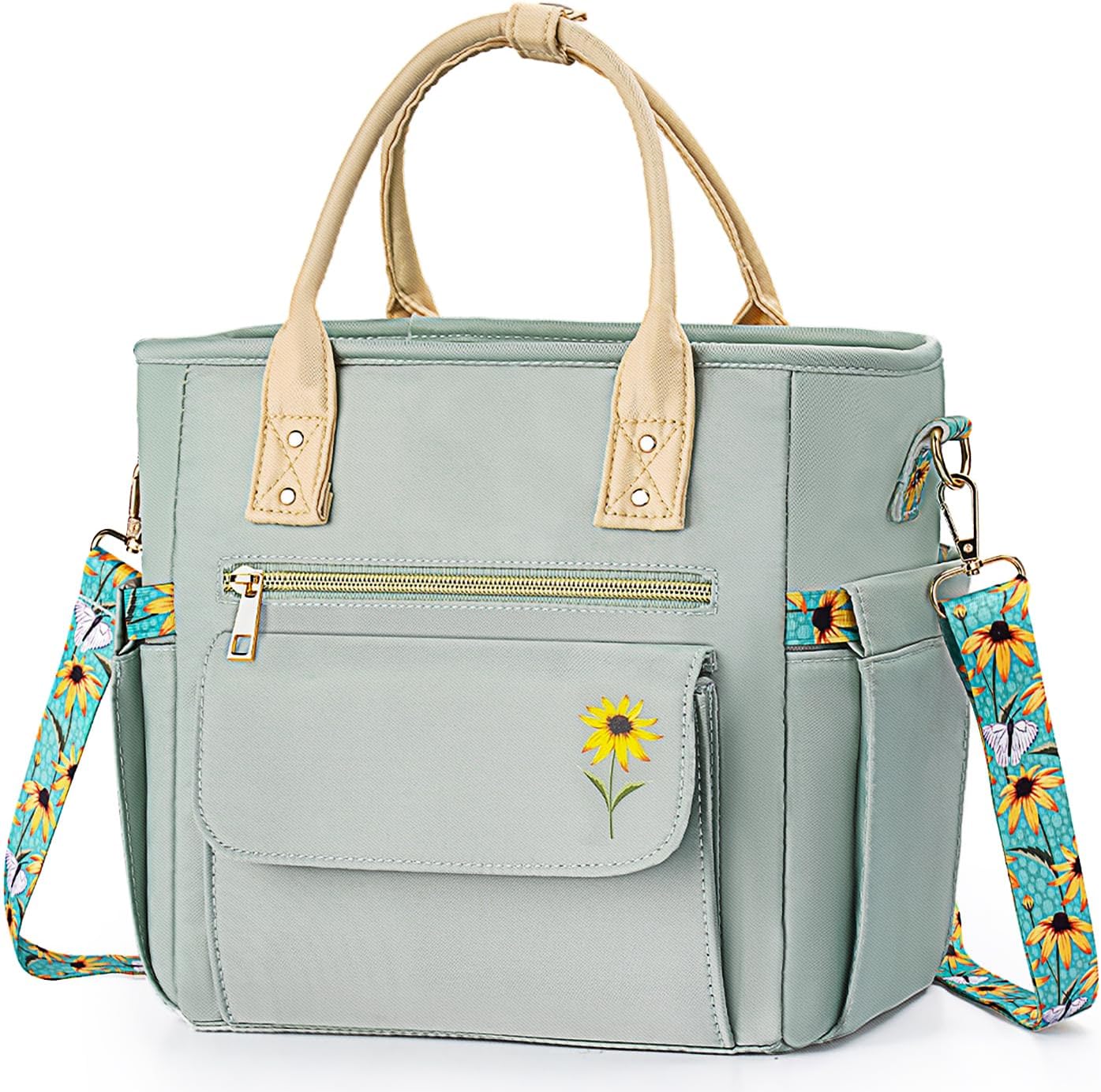 Deluxe Insulated Lunch Box Bag for Women - Stylish and Spacious