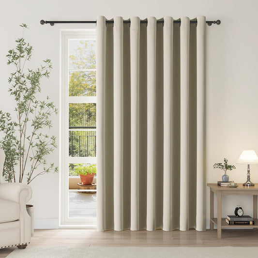 ChrisDowa Room Divider Curtain for Privacy and Light Control