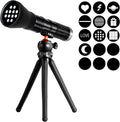 Handheld Photography Lighting Kit with 15 GOBO Filters - Portable