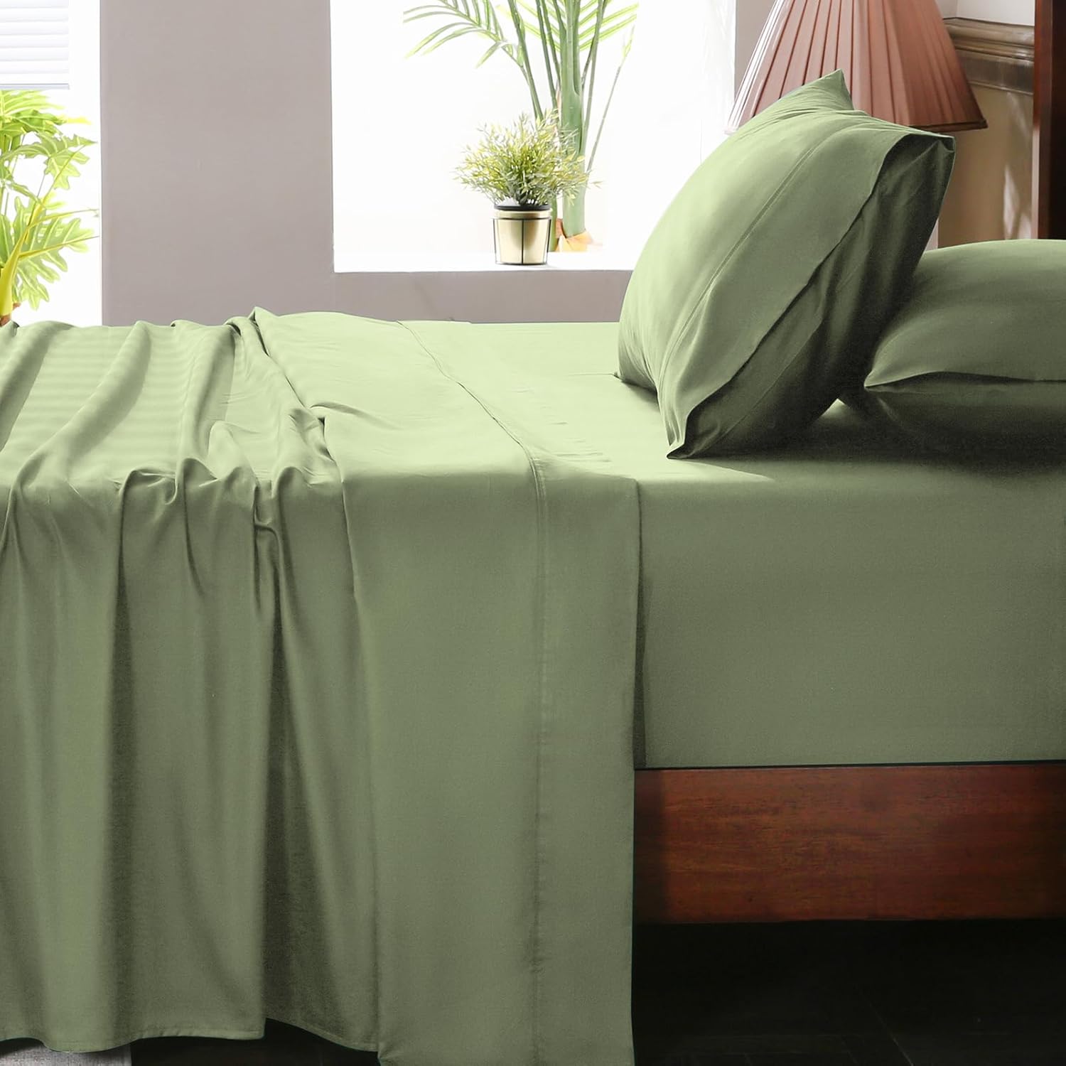 Extra Deep Pocket King Sheets 1000 Thread Count Egyptian Cotton