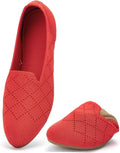 poemlady Womens Ballet Flat Shoes - Breathable Memory Foam Comfort on