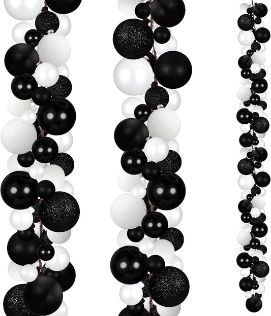 2 Pcs Christmas Ball Garland for Festive Home Decoration