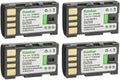 Kastar BN-VF808 Battery 4-Pack Replacement for JVC Camcorders - Long