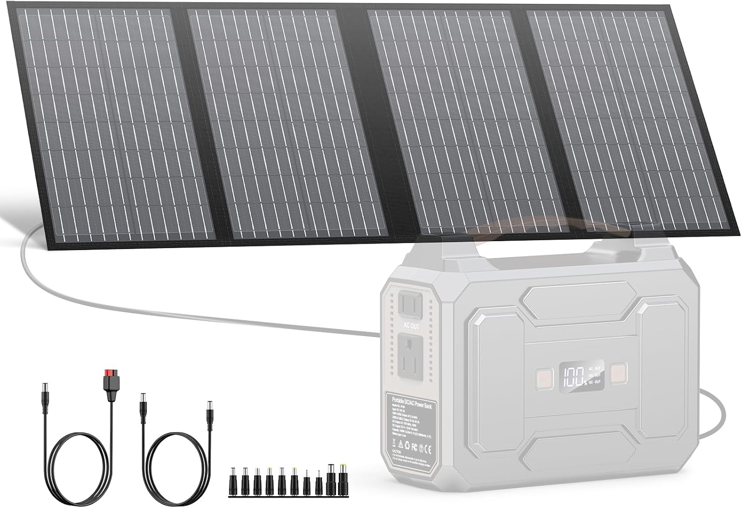 Foldable 60W Solar Panel - Power On the Go!