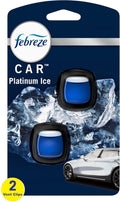 Platinum Ice Vent Clip Car Air Freshener - 2 Count, Up to 40 Days