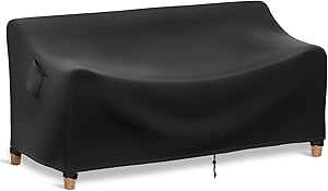 Outdoor Couch Cover Waterproof 82.6 Inch for 3-Seater Sofa