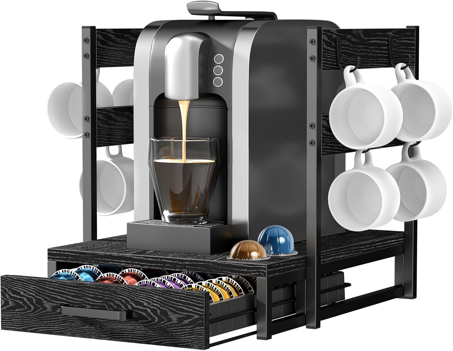 Coffee Pod Holder for Nespresso Vertuo, 56 Small or 28 Large