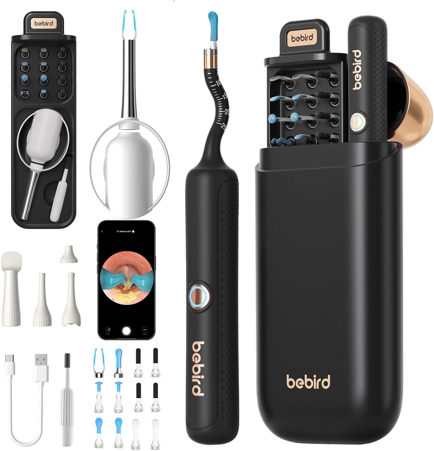 Bebird Earsight Plus R37R Ear Cleaning Camera for All Ages