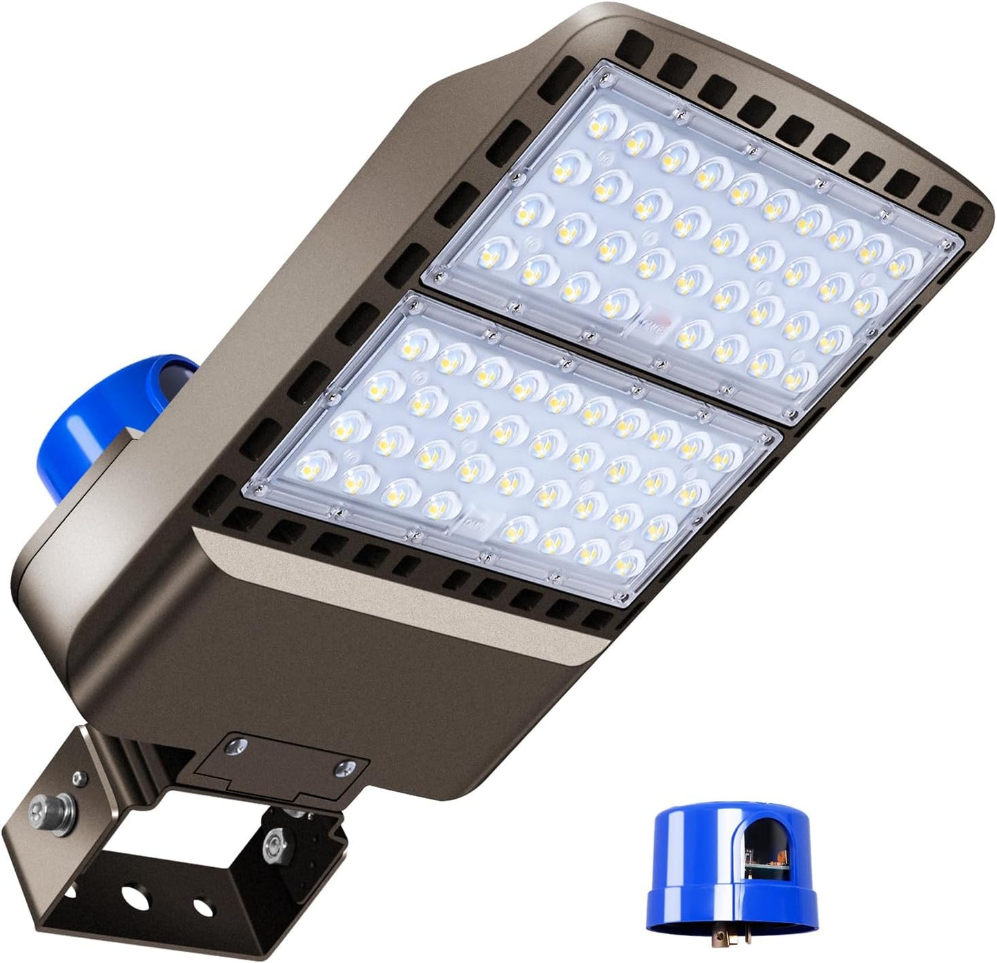 200W LED Parking Lot Light with Dusk to Dawn Sensor for Outdoor Use