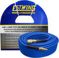 Estwing 3/8 in x 100 ft PVC Rubber Hybrid Air Hose - Flexible, Durable
