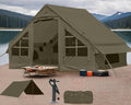 DanCoom Inflatable Camping Tent for 2-8 Person Glamping