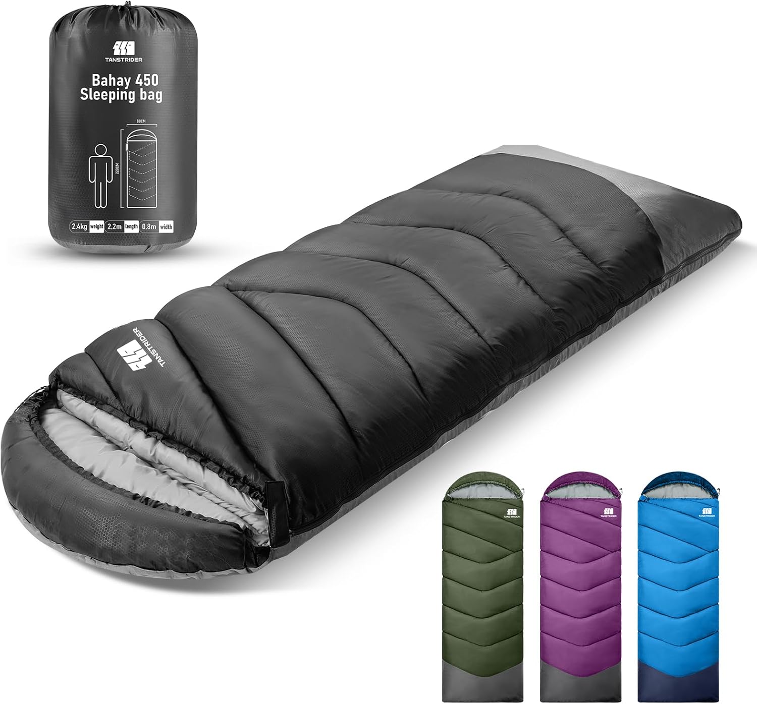 Sleeping Bags for Adults Cold Weather - Portable & Waterproof