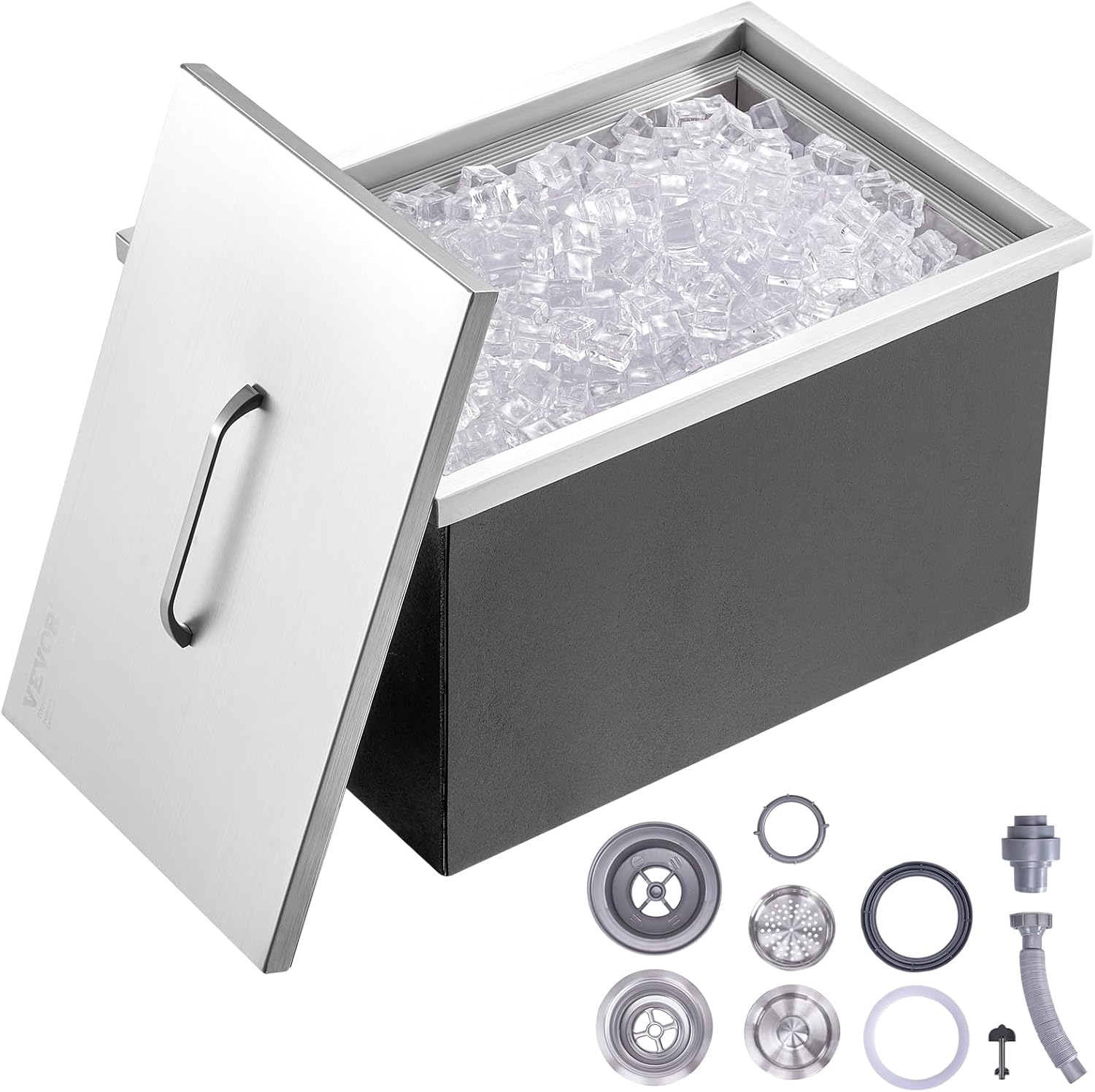 VEVOR Drop in Ice Chest for Outdoor Kitchen and Bar Use