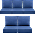Luxury 6-Inch Outdoor Cushions for Patio Furniture Set of 5