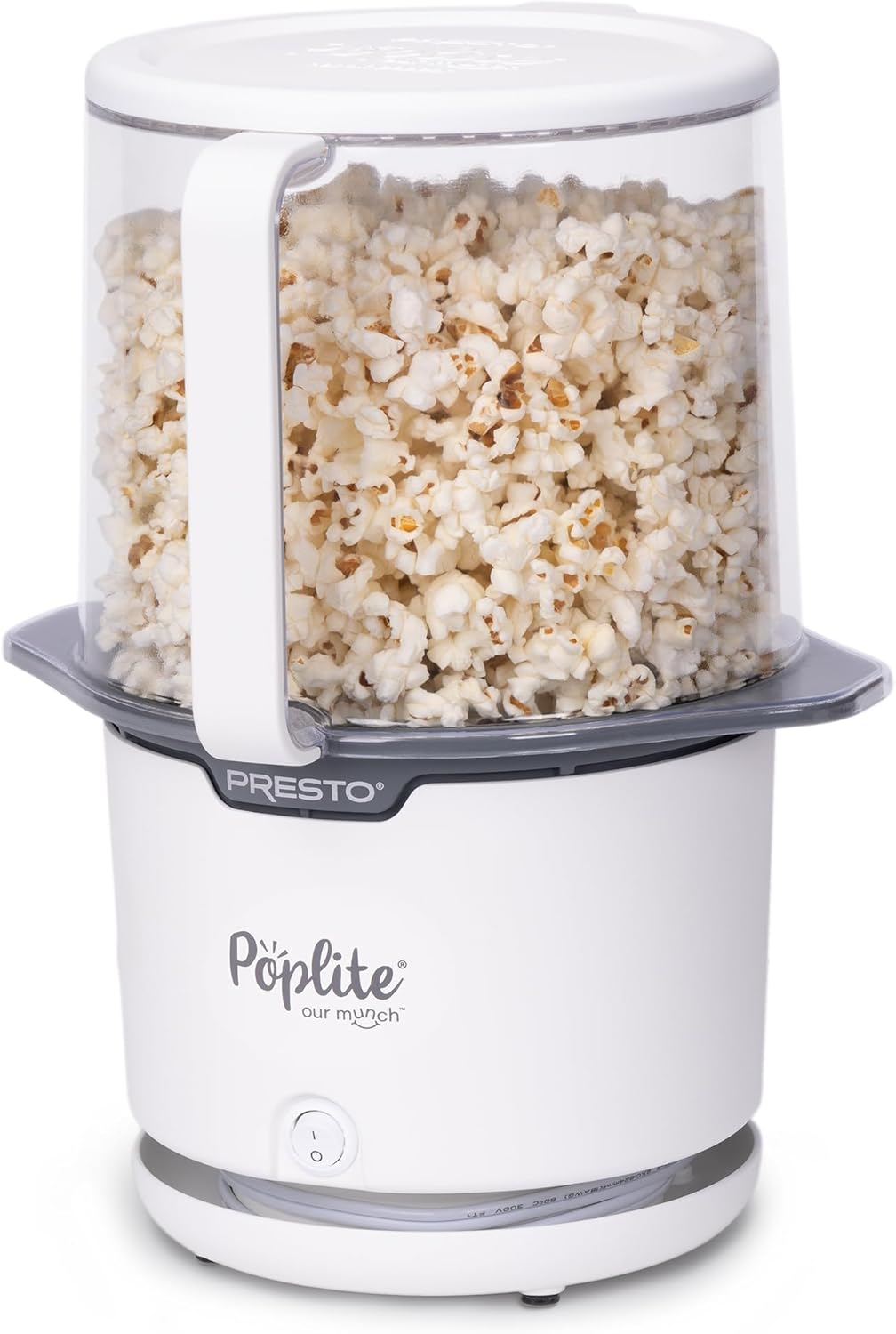 PopLite Hot Air Popper for Healthy, Delicious Popcorn Treats