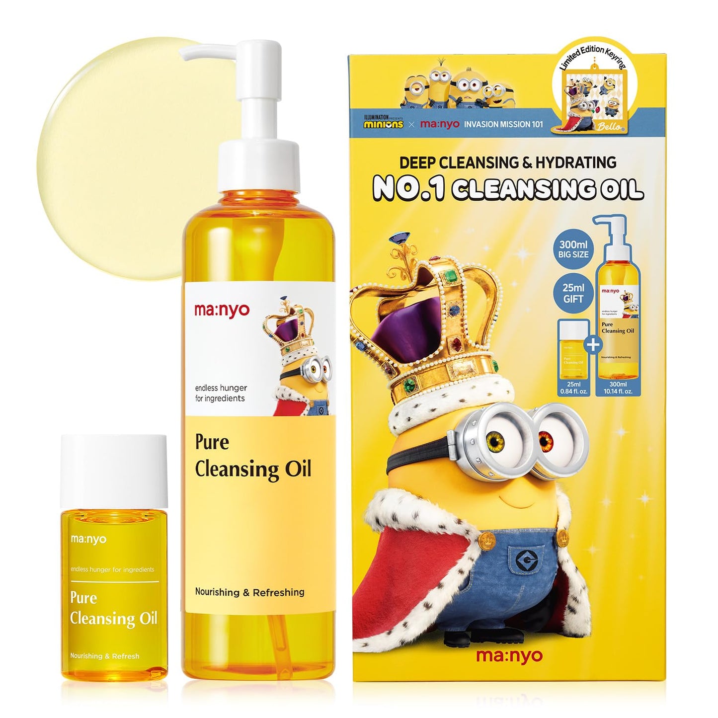 ma:nyo Pure Cleansing Oil for Daily Makeup Removal and Care