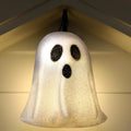 Halloween Pumpkin Ghost Porch Light Cover - Flexible Ghost Lamp Shade