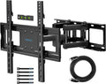 Full Motion TV Wall Mount for 23-70 in TVs - Swivel Tilt Dual Arm