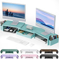 Gianotter Dual Monitor Riser Stand for Efficient Desk Organization