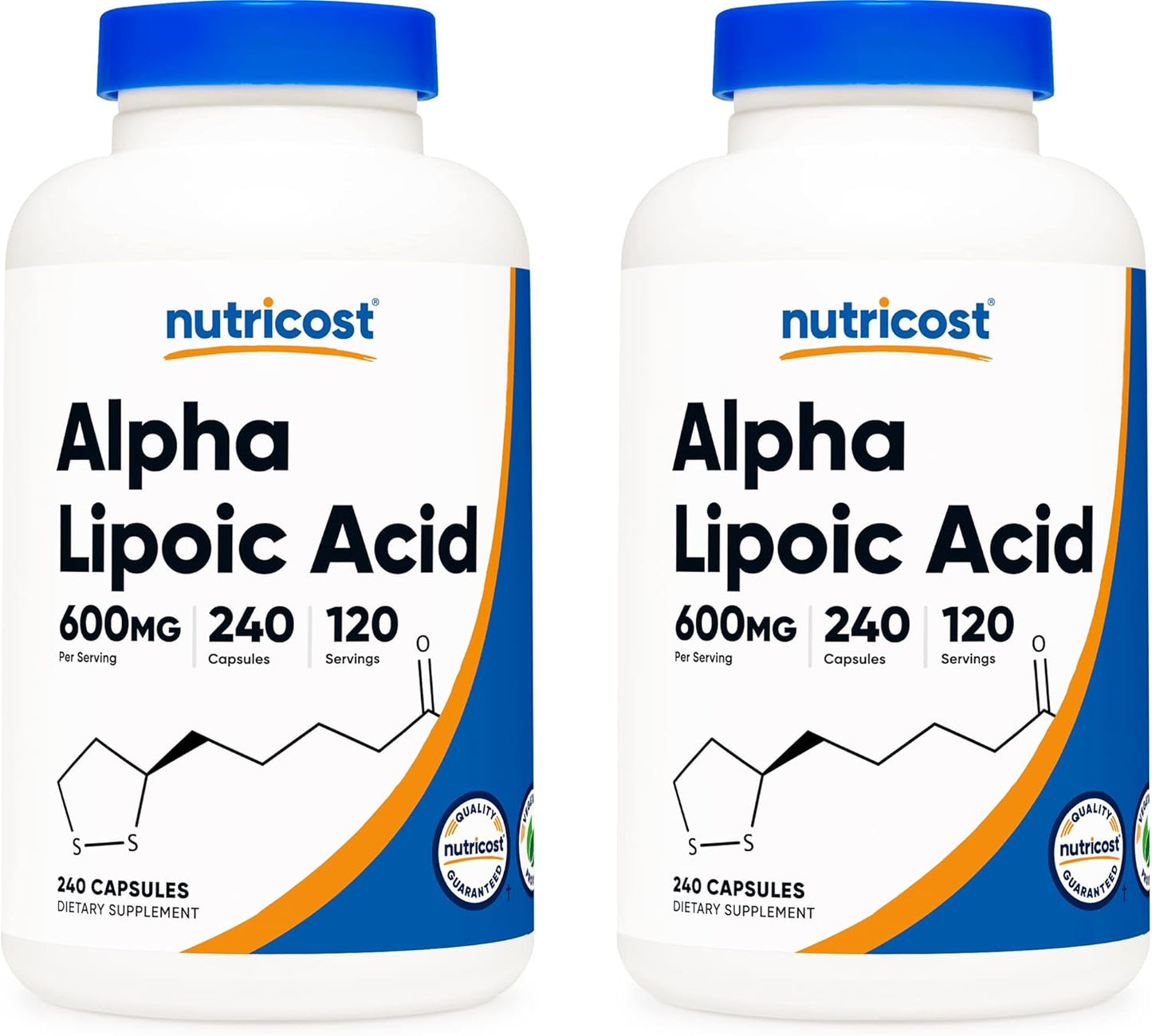 Nutricost Alpha Lipoic Acid 600mg - Premium Quality Capsules