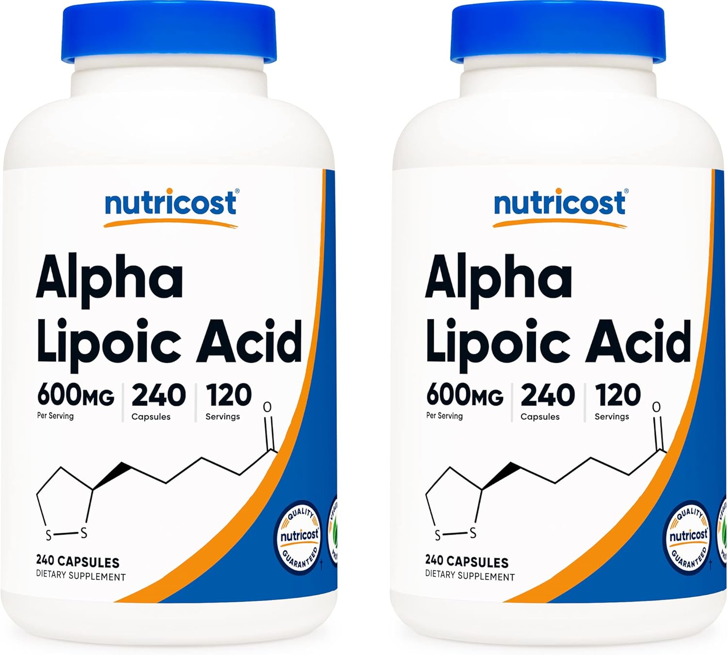Nutricost Alpha Lipoic Acid 600mg - Premium Quality Capsules