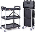 VEVOR Foldable Utility Service Cart for Heavy Duty Transport