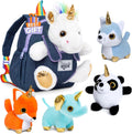 Toddler Unicorn Backpack with Plush Unicorn Toys - Perfect Gift