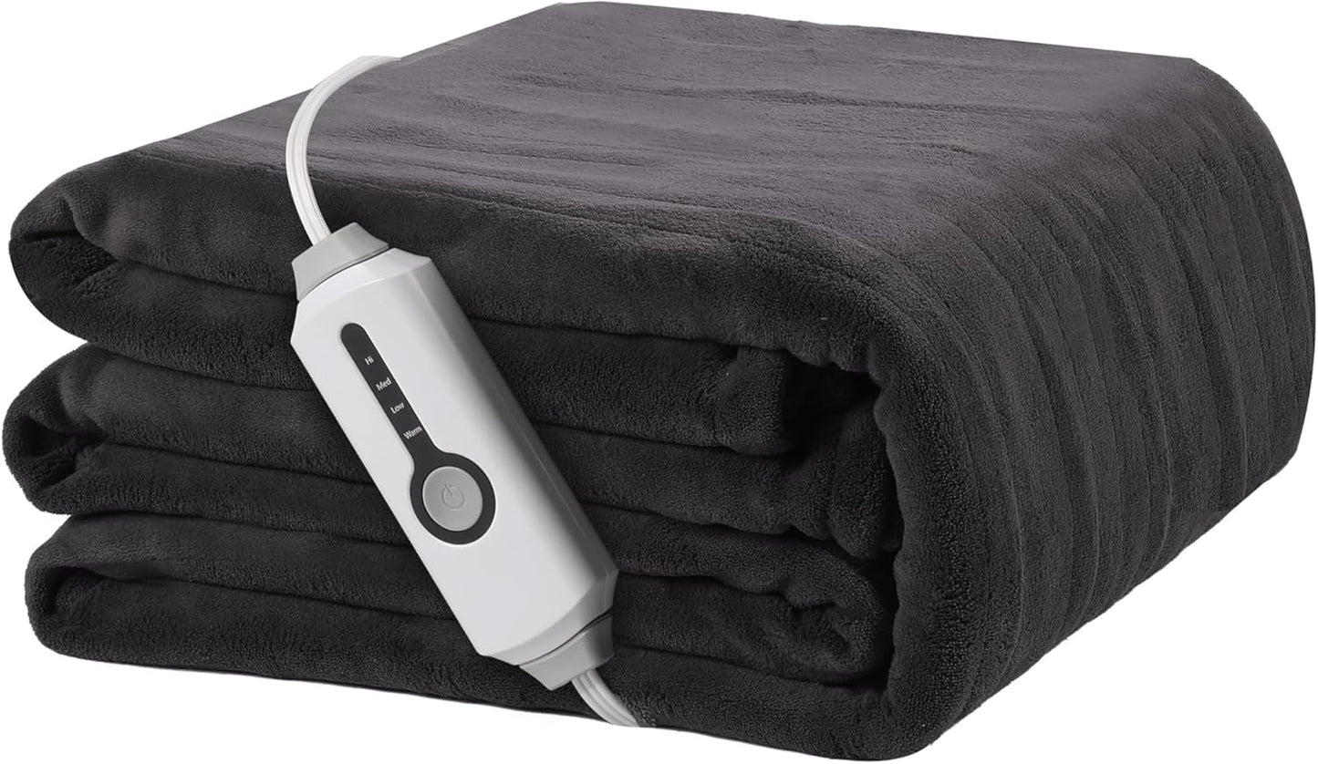 Electric Heated Blanket 72x84 Full Size for Cozy Warmth