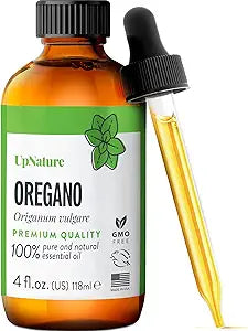 UpNature Oregano Essential Oil - Pure Aromatherapy Oil Drops