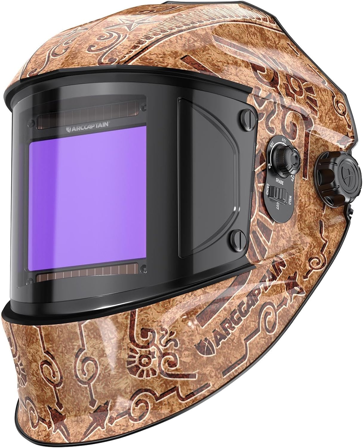 ARCCAPTAIN Large Viewing Screen Welding Helmet for Professionals