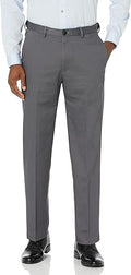 Haggar Men's Premium No Iron Khaki Classic Fit Pant - Easy Care Other