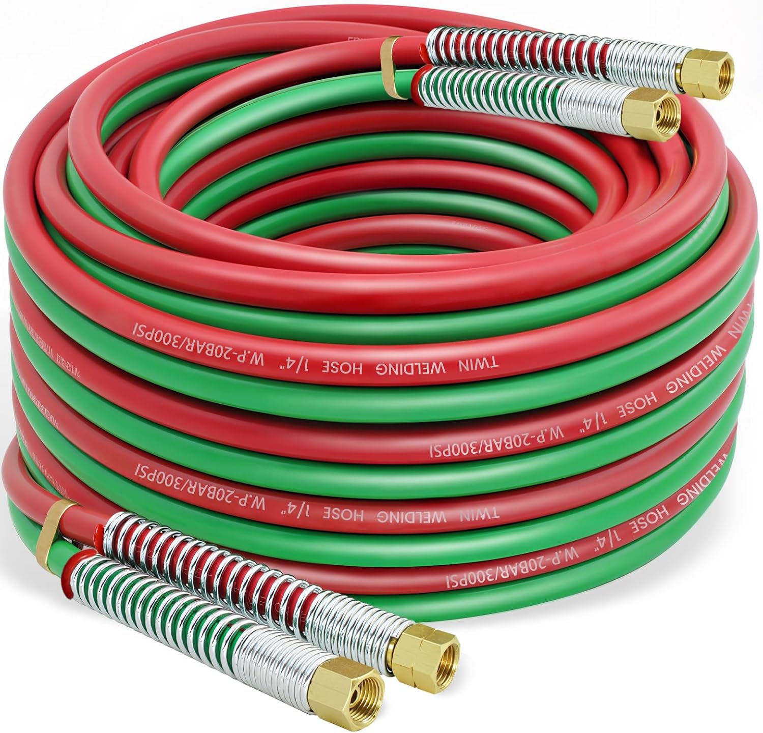 RX WELD 50 FT 1/4in Oxy Acetylene Welding Hose for Professionals