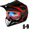 Youth Dirt Bike Helmet Full Face Kids Motocross Helmet - Safe Fit