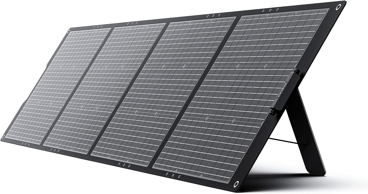 GROWATT 200W Portable Solar Panel: Power Anywhere!