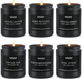 6 Pack Candles for Home Scented Aromatherapy Candles Gifts Set - Long