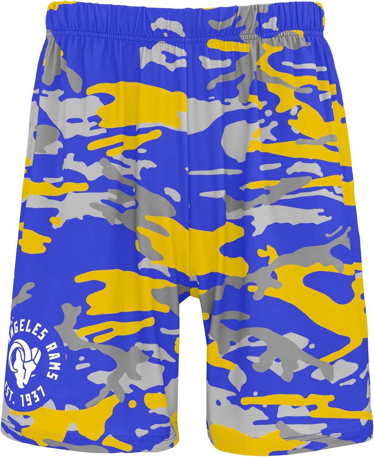 Zubaz NFL Men's 7 Inseam Shorts in Vibrant Camo Styles