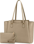 RAINSMORE Laptop Bag for Women: Chic 15.6 Inch Tote Bag
