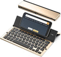 Geyes Folding Bluetooth Keyboard - Compact Foldable Wireless Typing