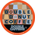 Double Donut High Caffeine Coffee Pods - Extra Strong Dark Roast