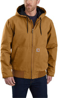 Men's Washed Duck Active Jacket - Insulated Work Outerwear