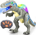Remote Control Velociraptor Toy - LED Light Up Dinosaur