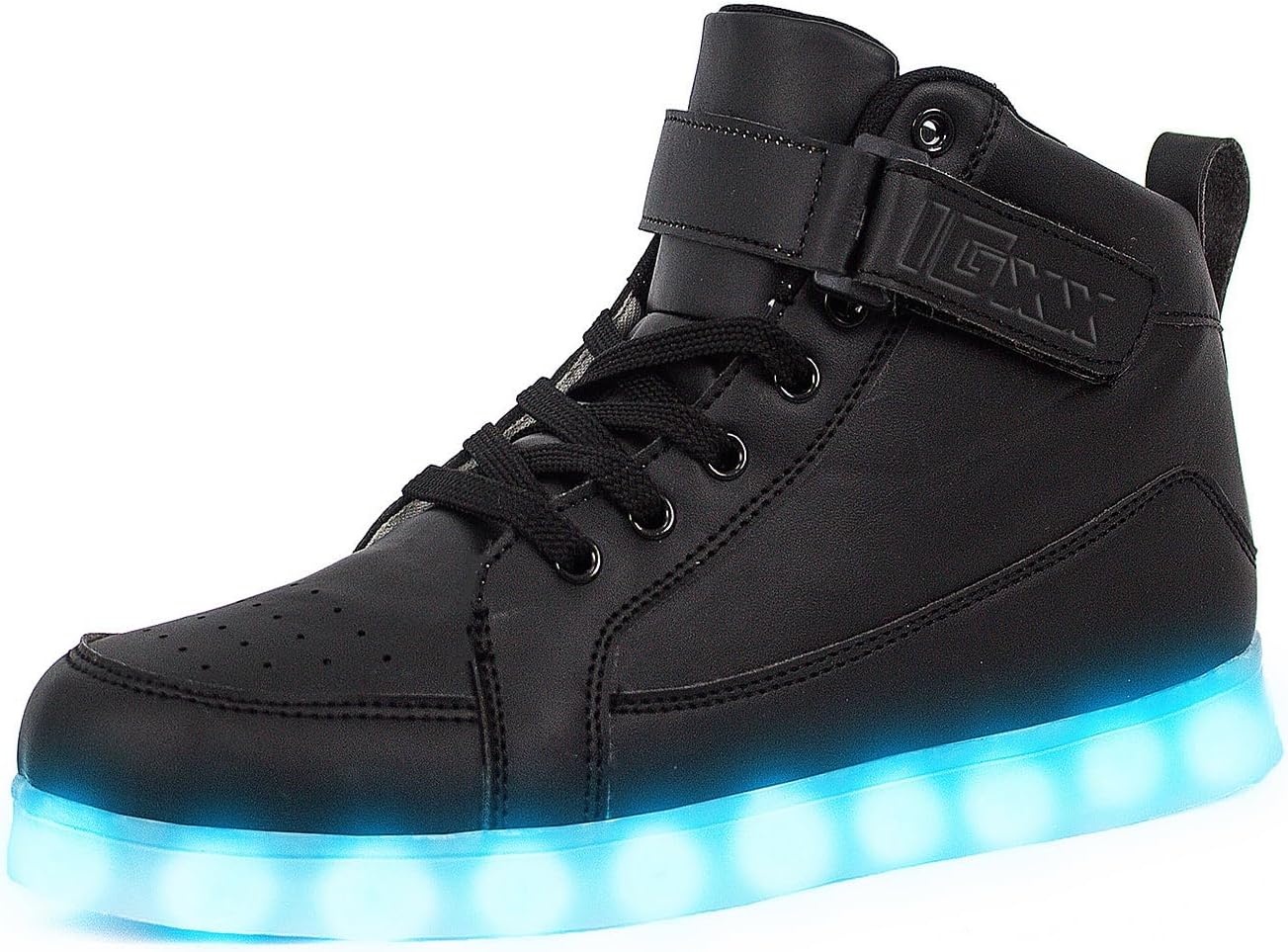 LED Light Up Shoes for Kids High Top Sneakers USB Charging