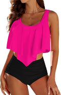 Edelqual Women's Tankini Swimsuits with Tummy Control for Confidence