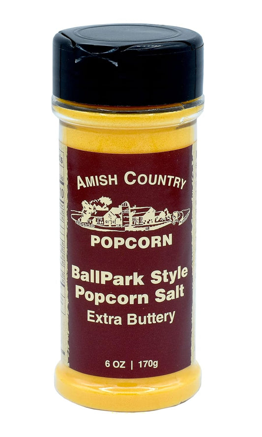 Ballpark ButterSalt | Old Fashioned, Non-GMO | 6 oz
