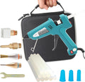 Professional Hot Glue Gun Kit with Case - Versatile Crafting Set