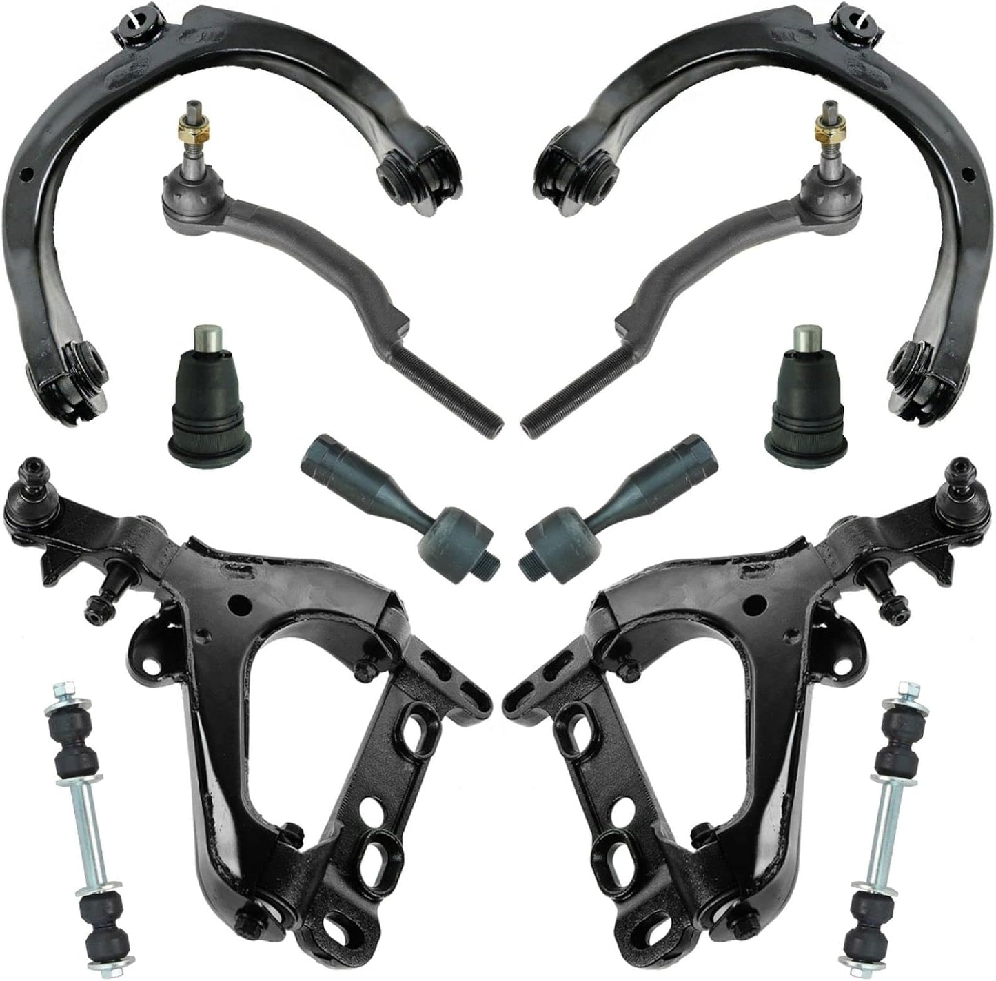 TRQ Front Steering & Suspension Kit for Chevrolet Trailblazer