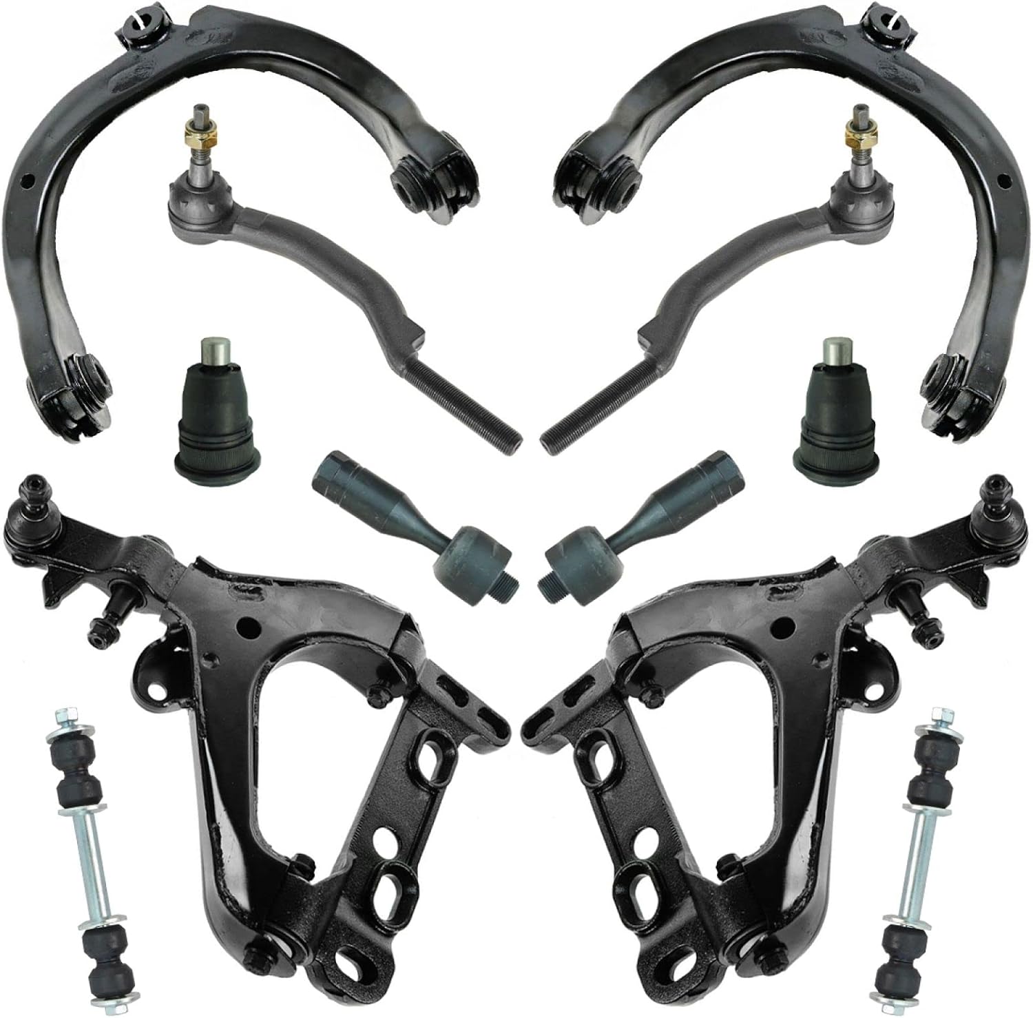 TRQ Front Steering & Suspension Kit for Chevrolet Trailblazer