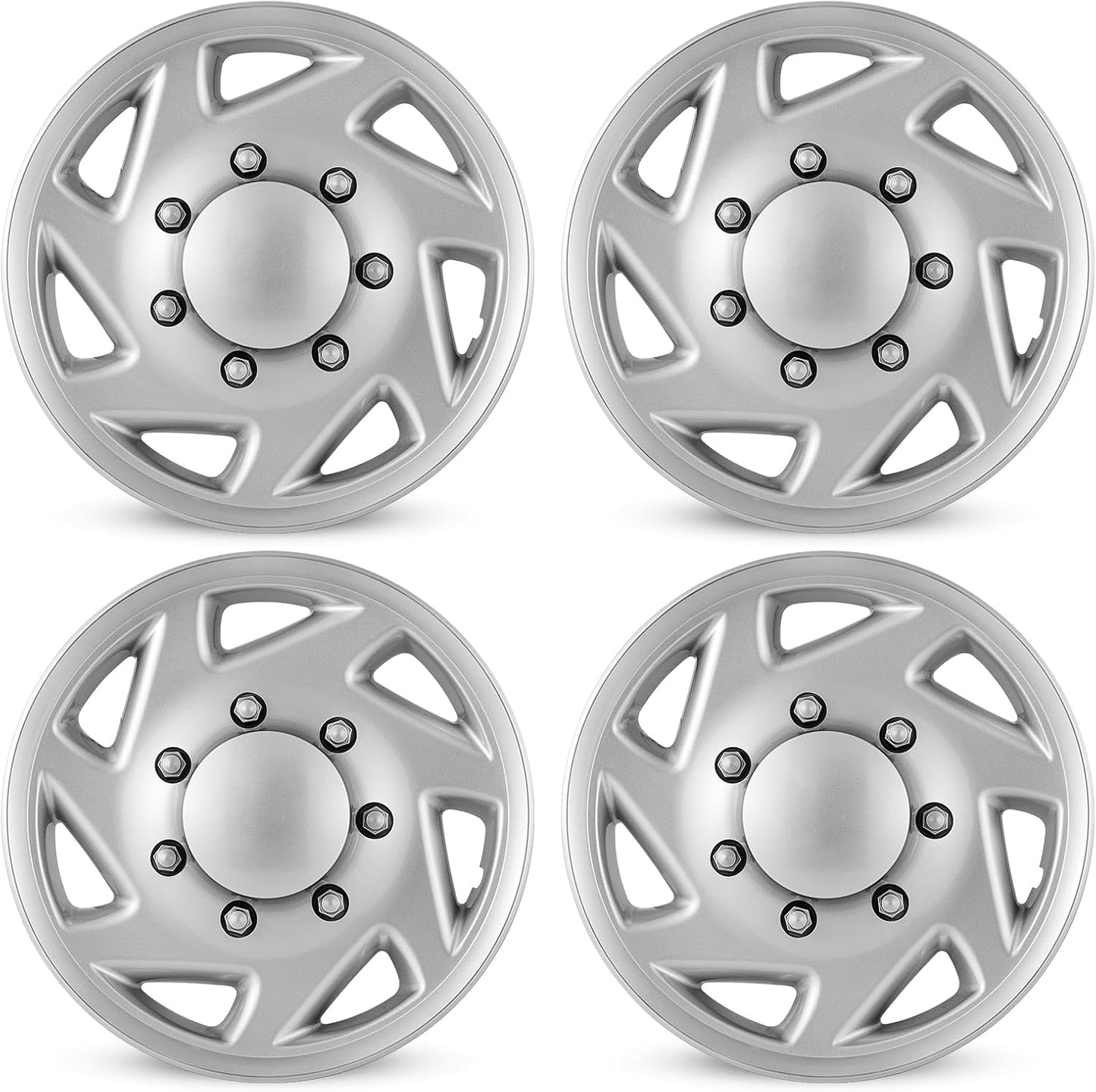16 Inch Hubcaps for Ford E150 E250 E350 Van - Set of 4