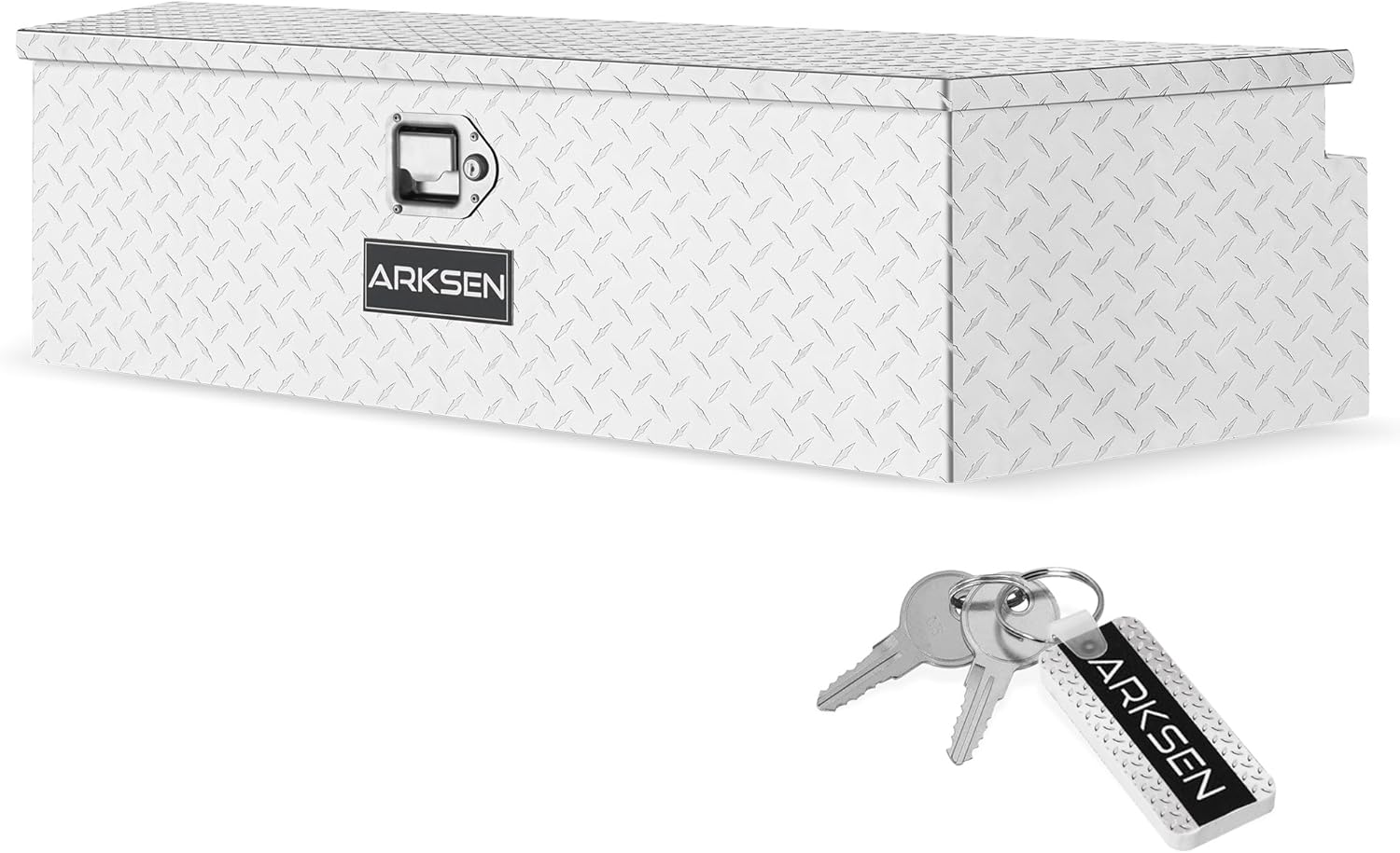 ARKSEN 49 Inch Aluminum Diamond Plate Trailer Tongue Box Review