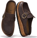 Project Cloud Genuine Leather Moccasin Clogs for Women - Memory